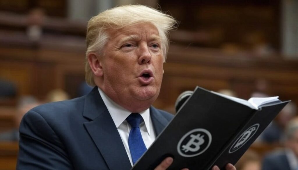 Дональд Трамп Биткойн Крипто