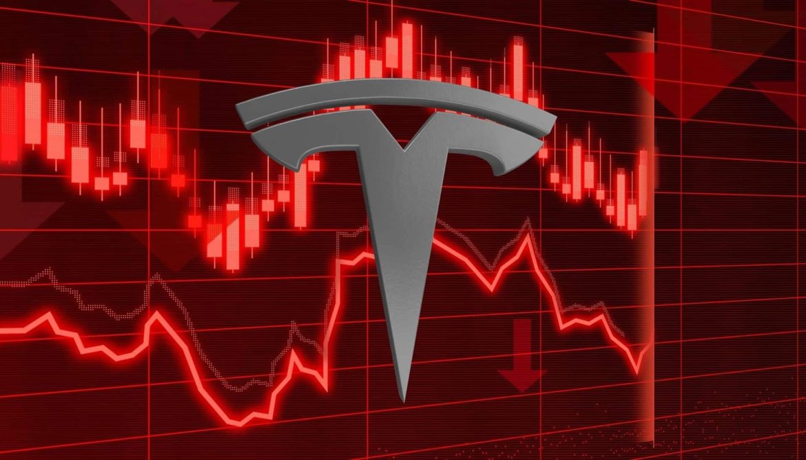 Тесла теряет почти 40%. Паника достигает своего апогея. Шансы на отражение уменьшаются
