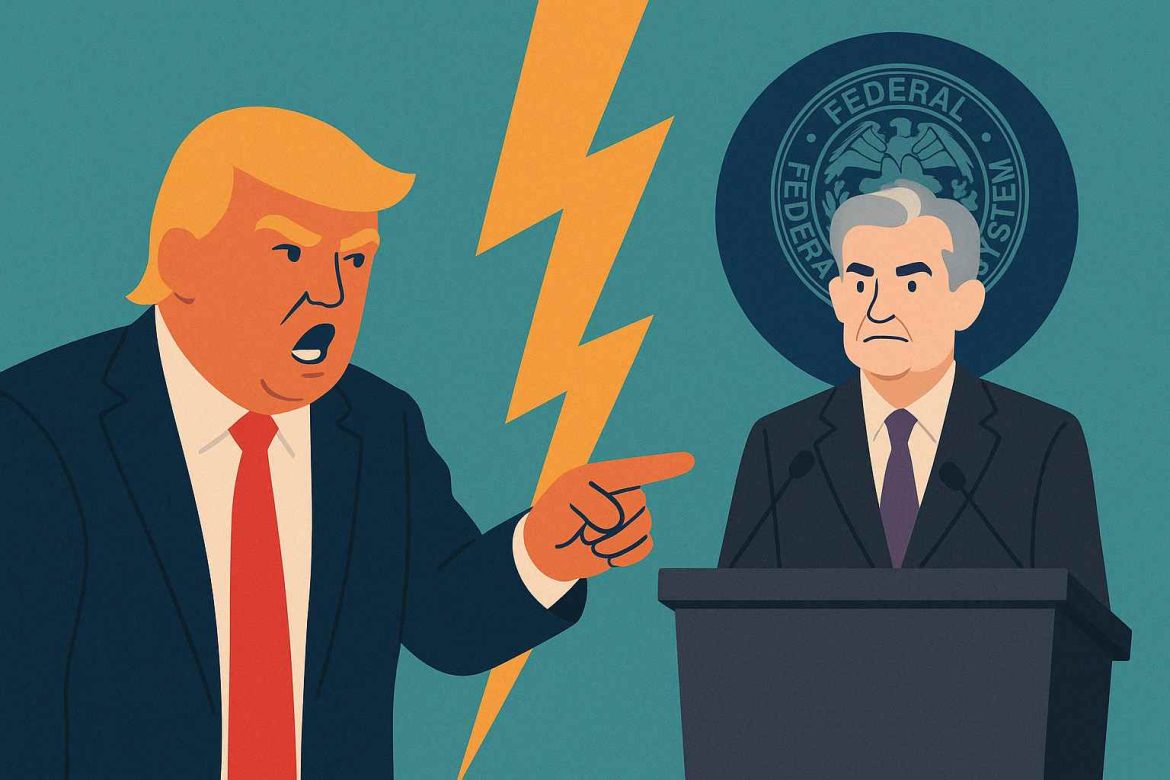 Дональд Трамп хочет снять голову ФРС? Напряжение увеличивается в Белом доме
