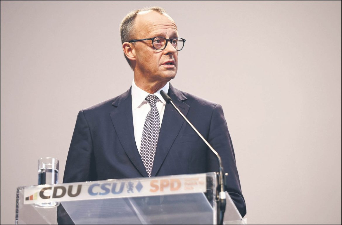 Каким будет коалиция ответственности? Мерц не хочет ломаться с Вашингтоном в риторике христианских демократов, которые сделали следующий шаг на пути к канцелярии канцлера, вы можете услышать мечты о восстановлении Германии. В контракте ... сегодня, 4 минуты назад
