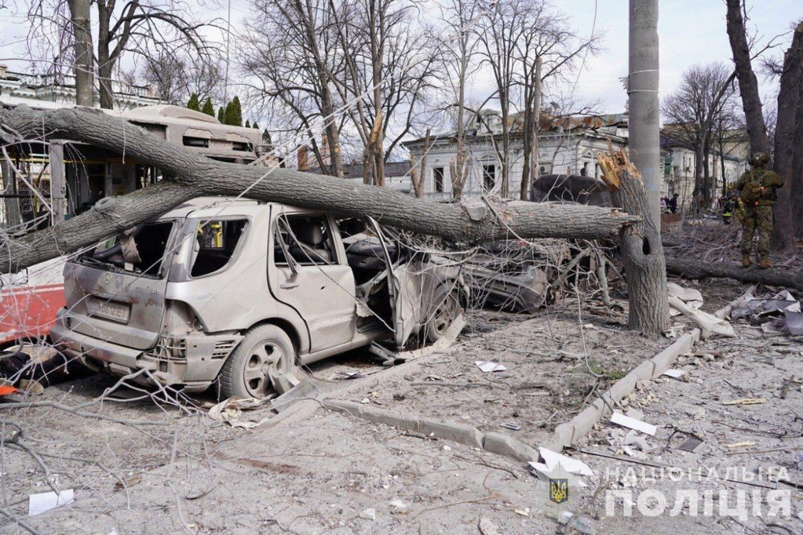 Глава дипломатии США подчиняет соболезнования в Украину из -за «ужасающей» атаки России на суммы
    

