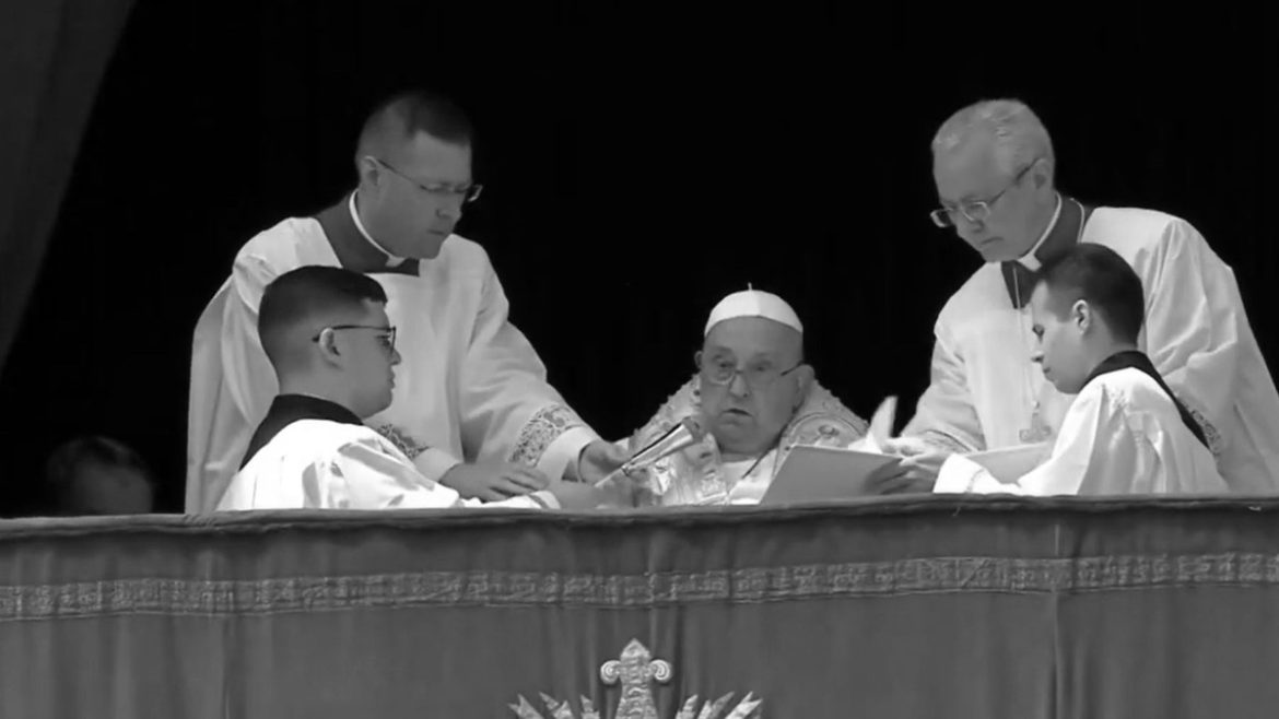 Последнее сообщение папы Франциска. «Я бы хотел, чтобы мы питались надеждой, что комната возможна!» (ВИДЕО)
    

