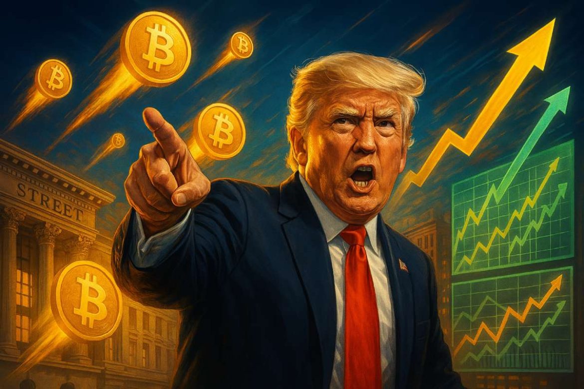 Это может быть прорывным моментом! Трамп дал сигнал, биткойн снова измеряет 100 000
