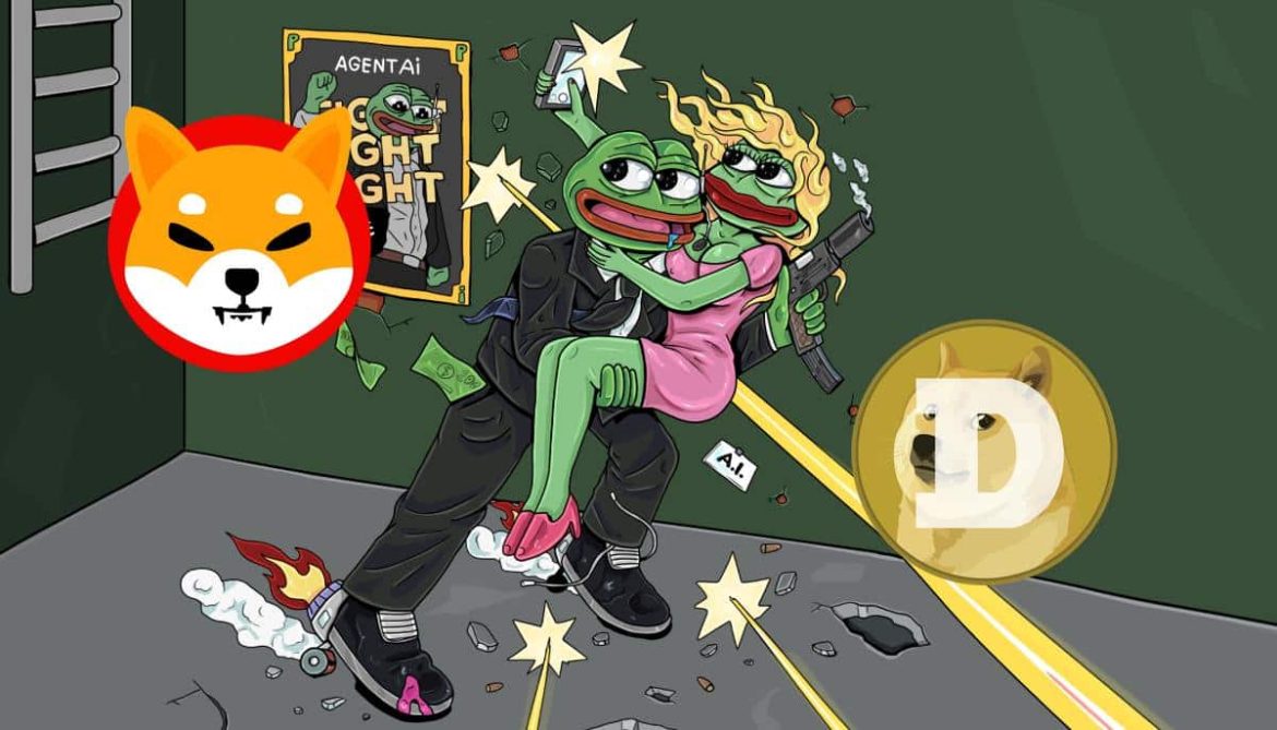 Кодовое имя: Пепе (AGNT) вступил в арену. Он готов исключить Шибу и Дож!
