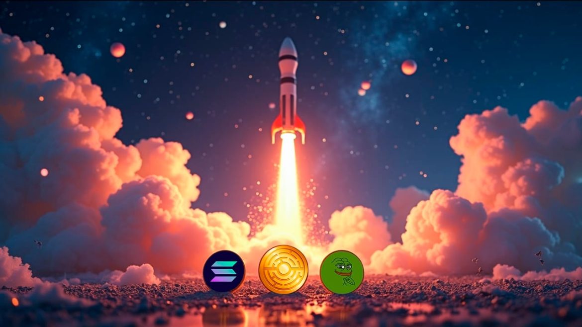 Solana и Pepe демонстрируют силу высоты
