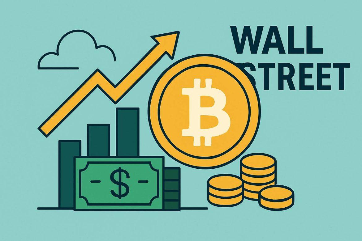 Уолл -стрит насосы 3 миллиарда долларов США в биткойнах - самая большая волна притока капитала в 2025 году

