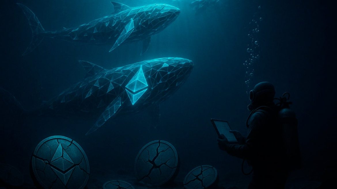 Загрязнена ли цена Ethereum? Киты избавляются от 143 тысячи. ETH в течение 7 дней
