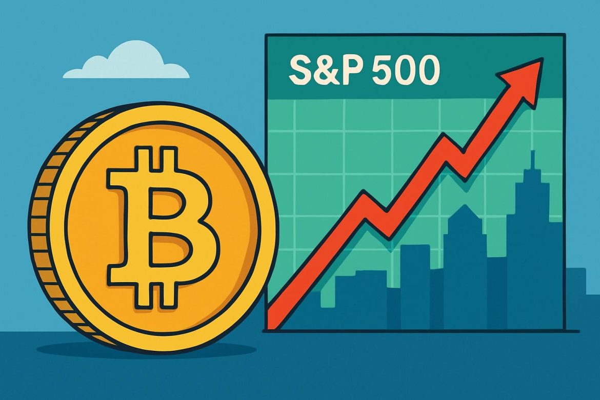 Американская фондовая биржа достигнет записей. Это обозначено ... Биткойн
