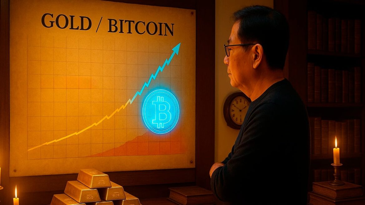 Автор книги «Богатый отец, бедный отец» предсказывает цену биткойна, если золото достигнет 25 000 человек. доллары. Он говорит, что конец уже близок
