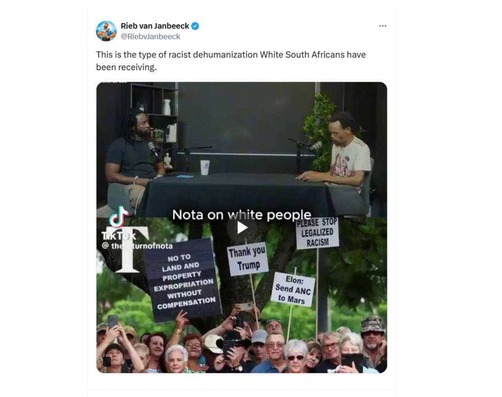 расизм против белого