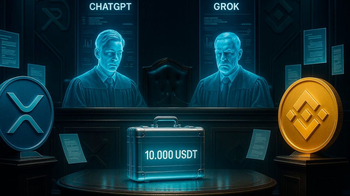 Лучше потратить 10 000 долларов США на XRP или BNB? Вот что говорят Чатгпт и Грок Ай
