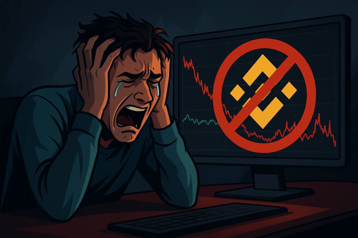 Не создавайте учетную запись Binance! Это больше не имеет смысла!
