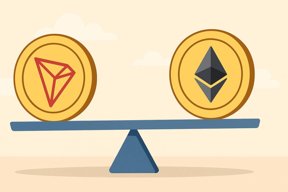 Привязка печатает еще один миллиард долларов США! Трон почти обогнал Ethereum
