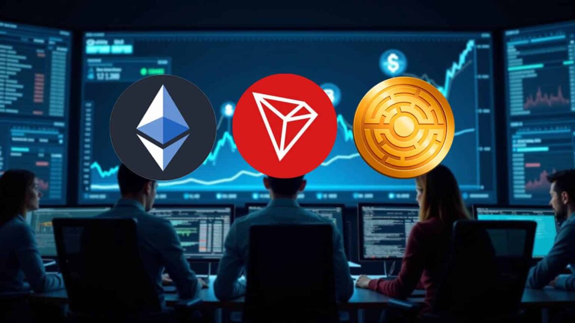 Binance Smart Chain обрабатывала больше транзакций, чем Ethereum и Tron в прошлом месяце
