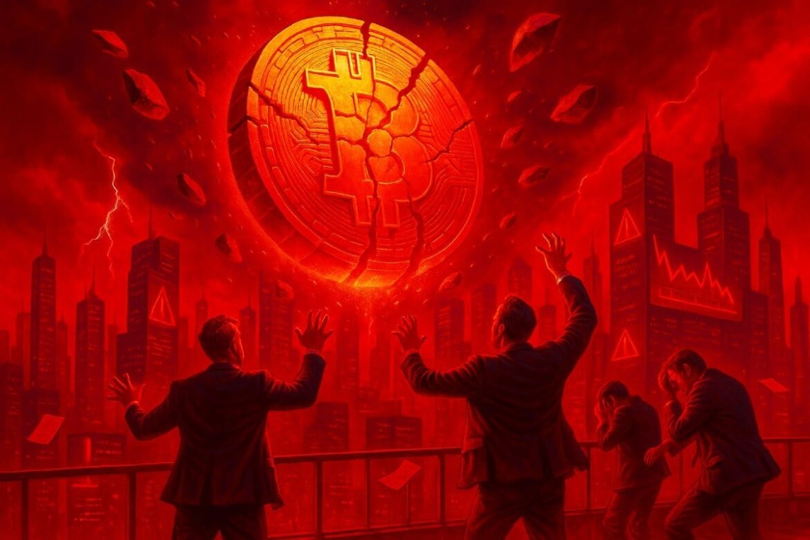 Биткойн на краю? Компании покупают как сумасшедшая, но одна красная свеча может уничтожить все!
