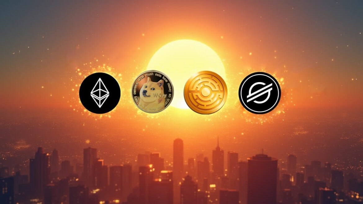 Лучший аналитик по криптовалюте прогнозирует, что Doge, ETH и XLM могут увеличиться на 81%, 1275%, 4000%и даже 10 000%в 2025 году.
