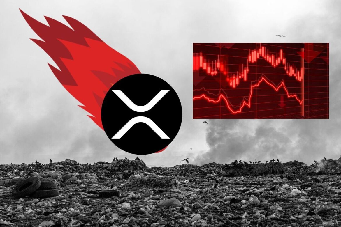 XRP - еще одна падающая звезда? Тревожный рисунок на графиках
