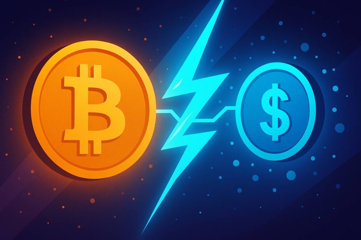 Биткойн может взять на себя рынок стаблеки. Как?
