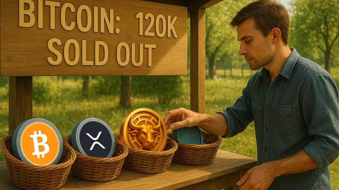 Биткойн -стабиль в 120 000 долларов: лучшие альткойны можно купить на данный момент за 100 долларов.
