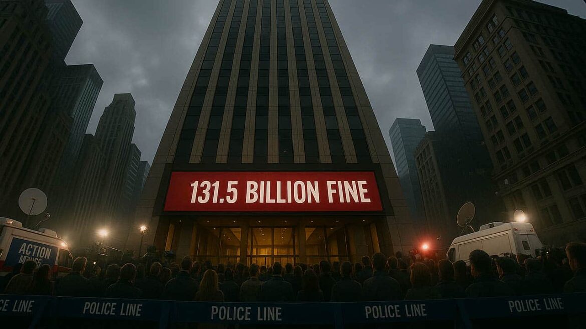 Большой азиатский обмен криптовалютами находится перед лицом исторического штрафа в размере 131,5 млрд долларов США.
