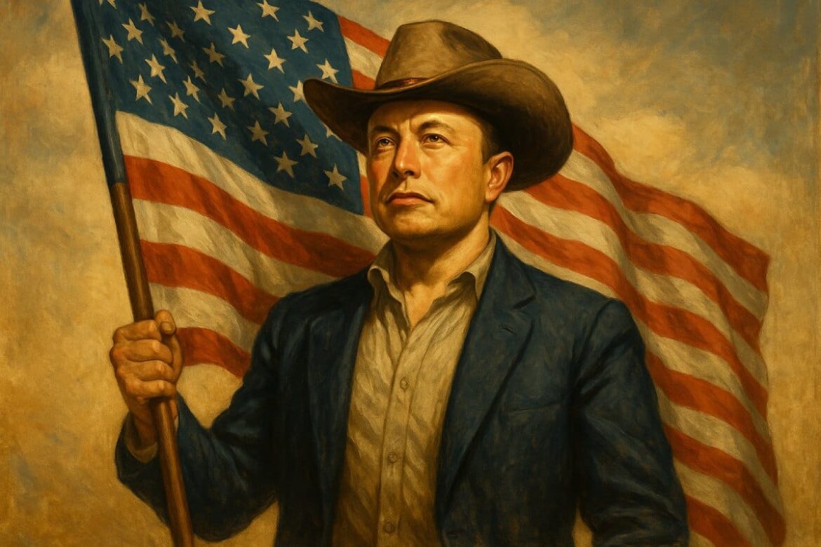 Элон Маск и Биткойн на баннерах. Политическая революция в США?
