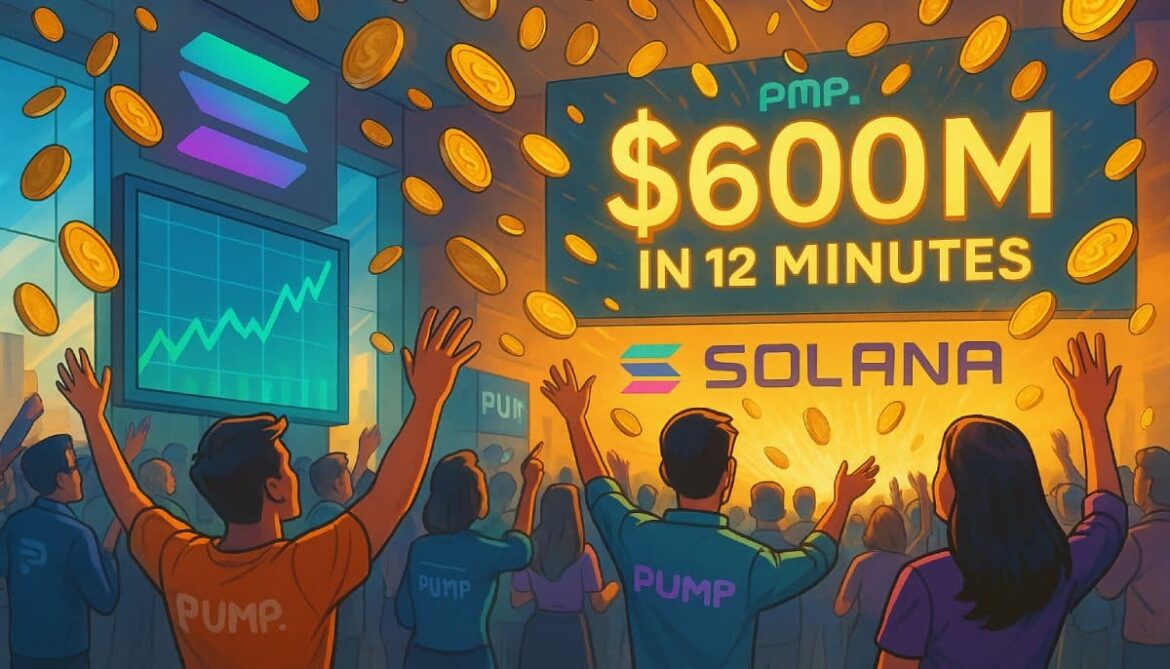 Этот токен сломал банк: 600 миллионов в ... 12 минут. Продажа записи на Solan
