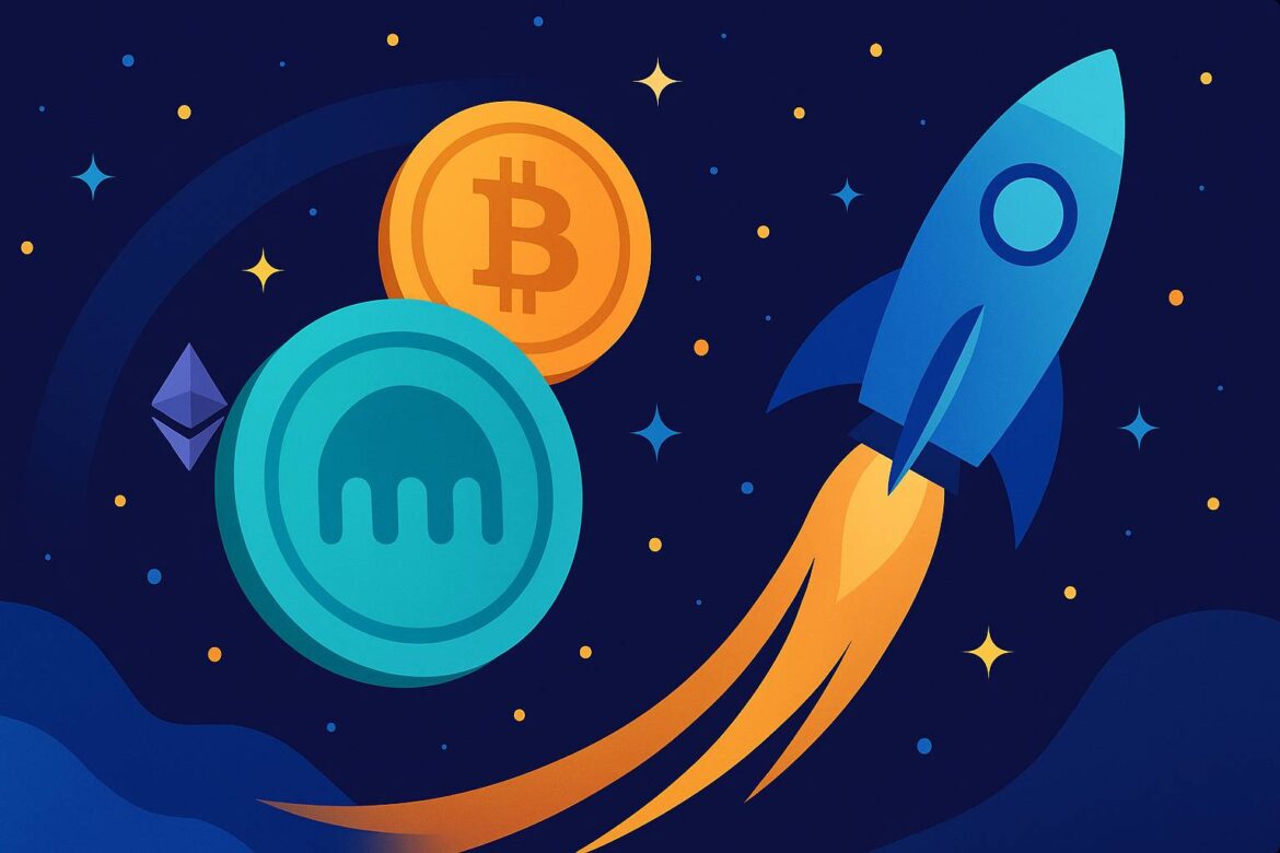 Кракен не замедляется - 116 новых криптовалют за полгода!
