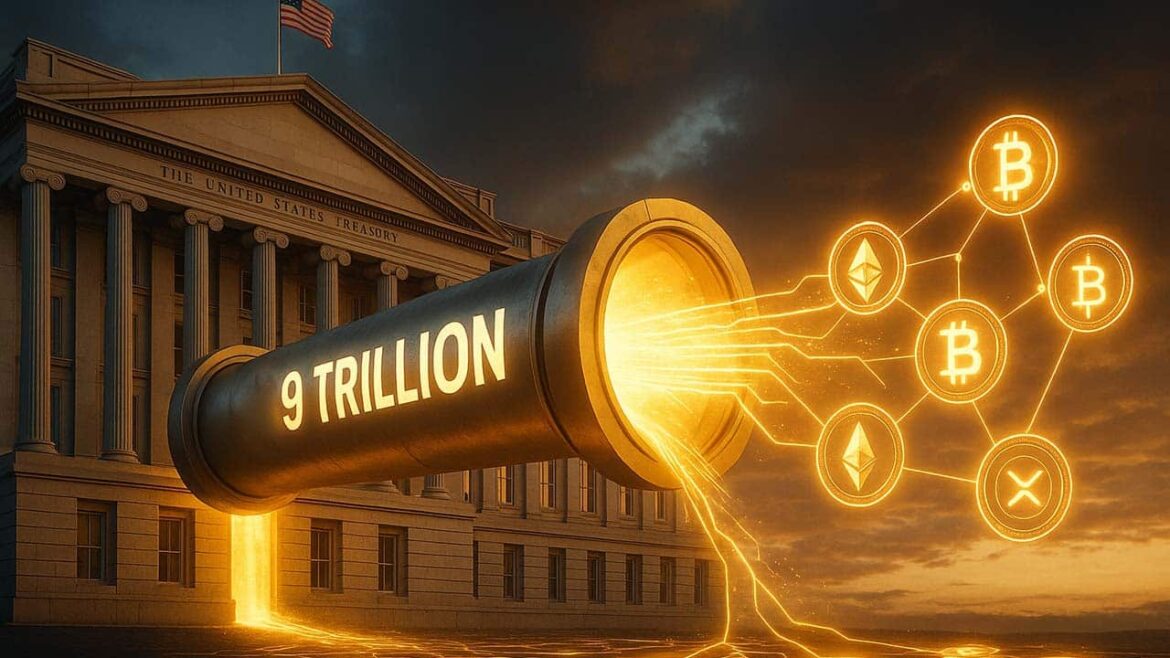 Криптовалюты скоро получит 9 триллионов долларов поддержки от правительства США
