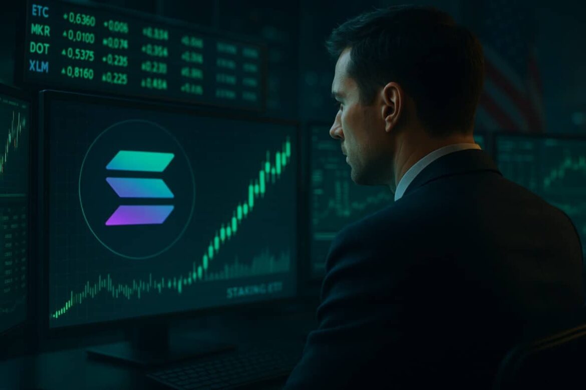 Солана пересекла порог Уолл -стрит. Новый ETF привлек миллионы в первый день
