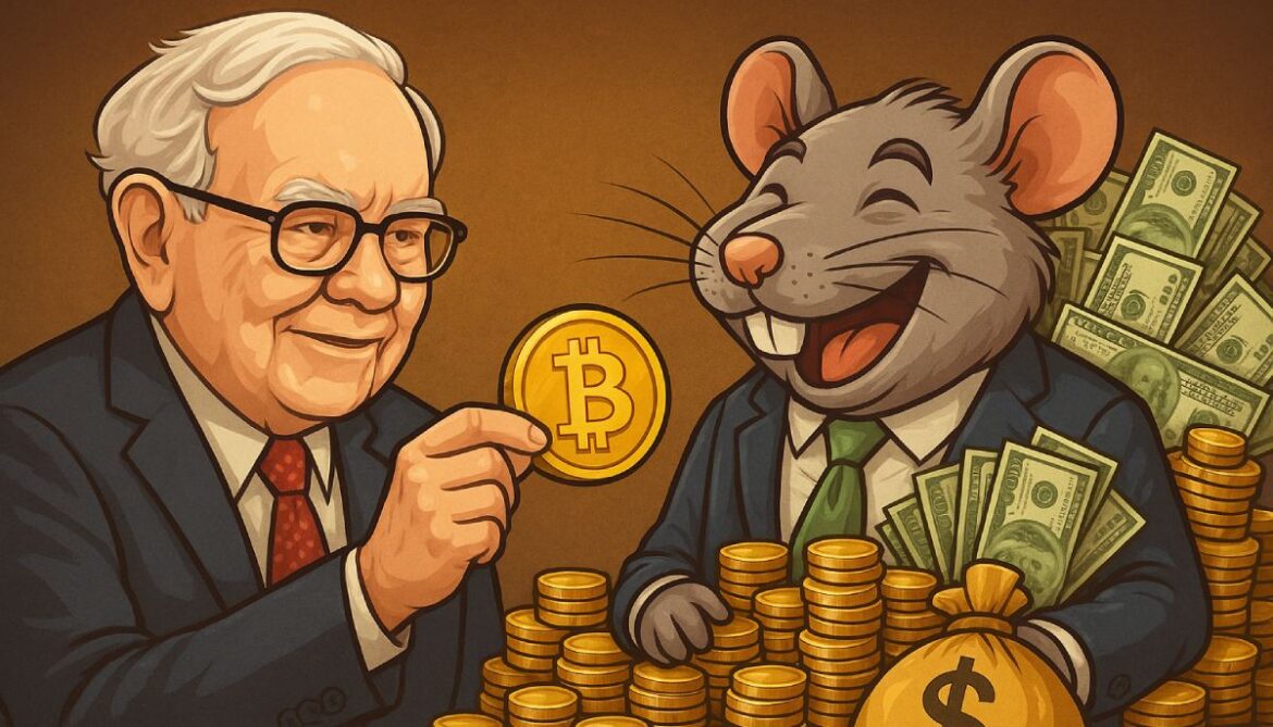 2025, в котором Биткойн высмеивал Баффетту. Он заработал бы так много, если бы обменялся 5% наличных с BTC
