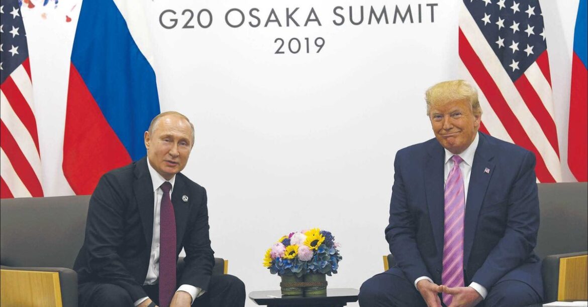 Дилемма перед пиком на Аляске. Как предотвратить ярмарки для территории Дональда Трампа, не исключило, что элементом перемирия будет обмен землями между Россией и Украиной. Глава украинского офиса президента Андридж Джермак ... сегодня 23 минуты назад
