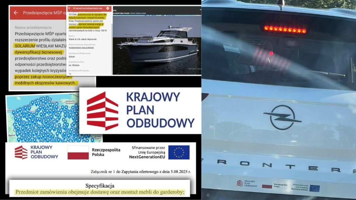 Яхты, электромобили и мост, так как правительство и польские предприниматели позволяют миллиардам KPO впустить
