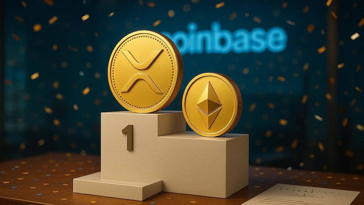XRP победил Ethereum на Coinbase
