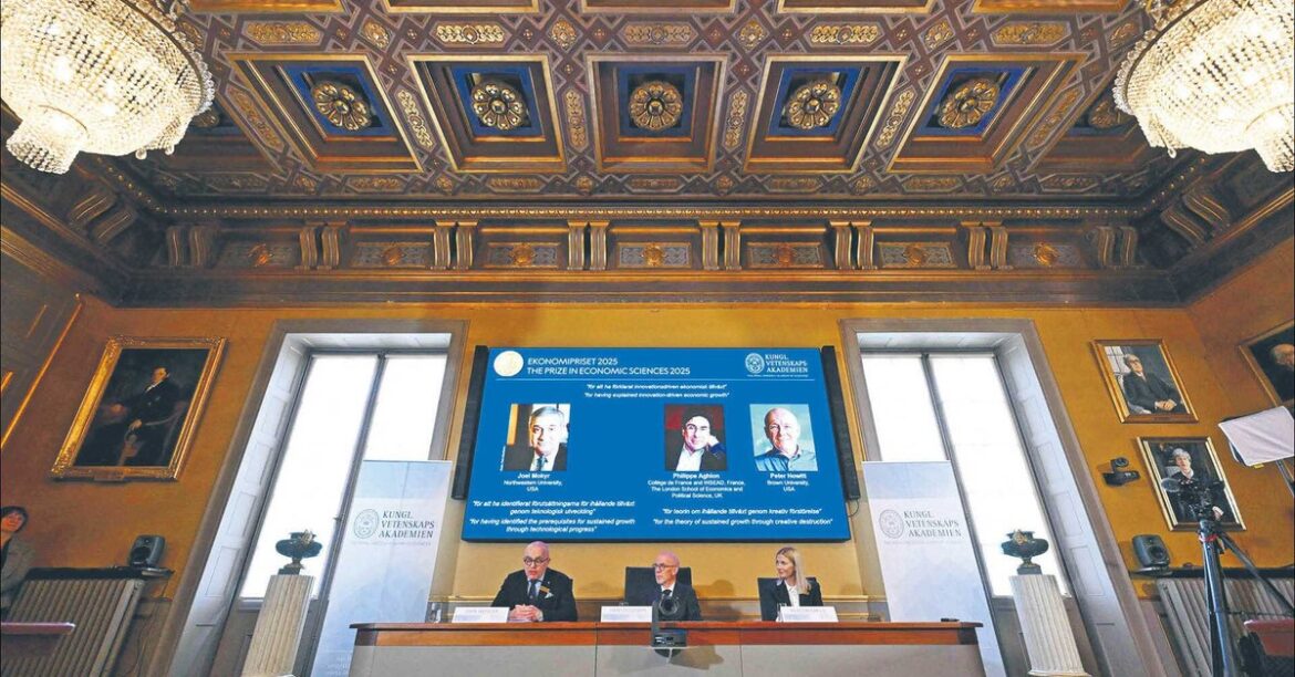 Нобелевская премия 2025 года: без инноваций трудно добиться экономического роста Лауреаты этого года: Джоэл Мокир, Филипп Агион и Питер Ховитт объясняют, как инновации являются стимулом для дальнейшего прогресса - да... сегодня, 35 минут назад
