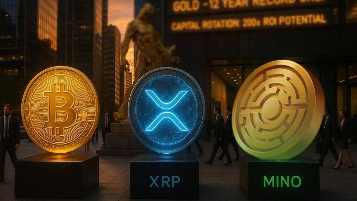 Цена на золото резко падает, продемонстрировав самое большое ежедневное снижение за последние 12 лет. Держатели переходят на эти 3 криптовалюты с возможной 200-кратной окупаемостью инвестиций.
