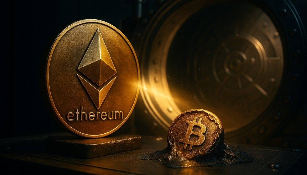 Это уже решено? Эксперт: Эфириум, а не Биткойн, становится мировой цифровой сокровищницей
