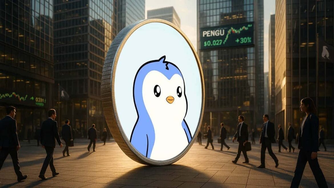 Pudgy Penguins продолжает наращивать свой потенциал, и PENGU может быть готов к 30-процентному повышению до $0,027.
