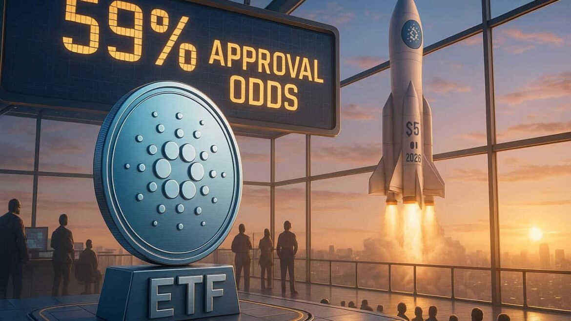 Шансы Cardano ETF на одобрение увеличиваются на 59%. Вырастет ли цена ADA до 5 долларов в первом квартале 2026 года?
