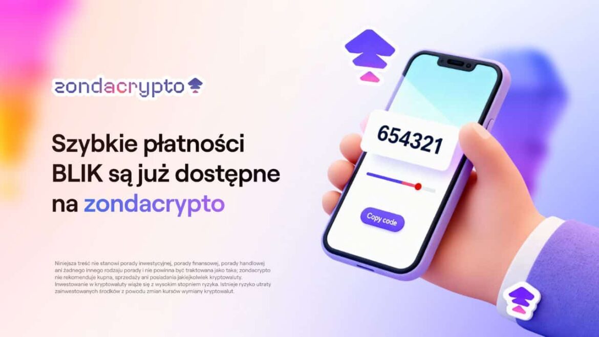 Zondacrypto запускает быстрые депозиты BLIK! Революция для польских инвесторов
