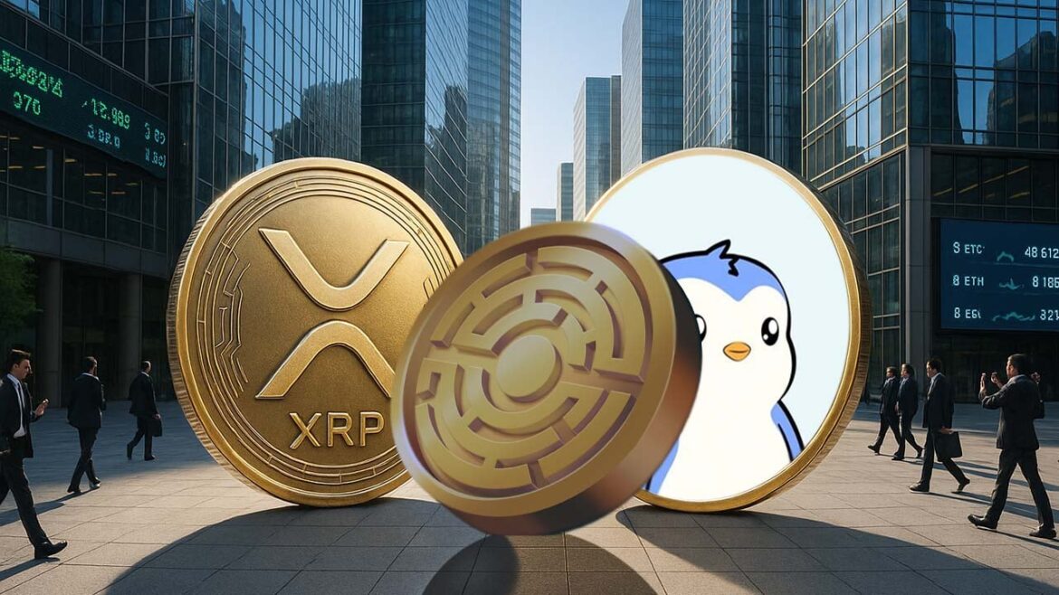 Аналитики прогнозируют, что PENGU и токен Ripple вырастут более чем в 70 раз
