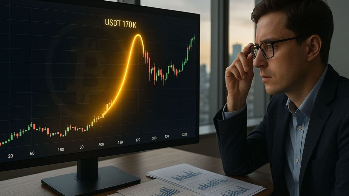 Биткойн-аналитик прогнозирует пик в 160-170 тысяч. долларов в течение шести недель, поскольку модель золотой кривой показывает самый высокий сигнал
