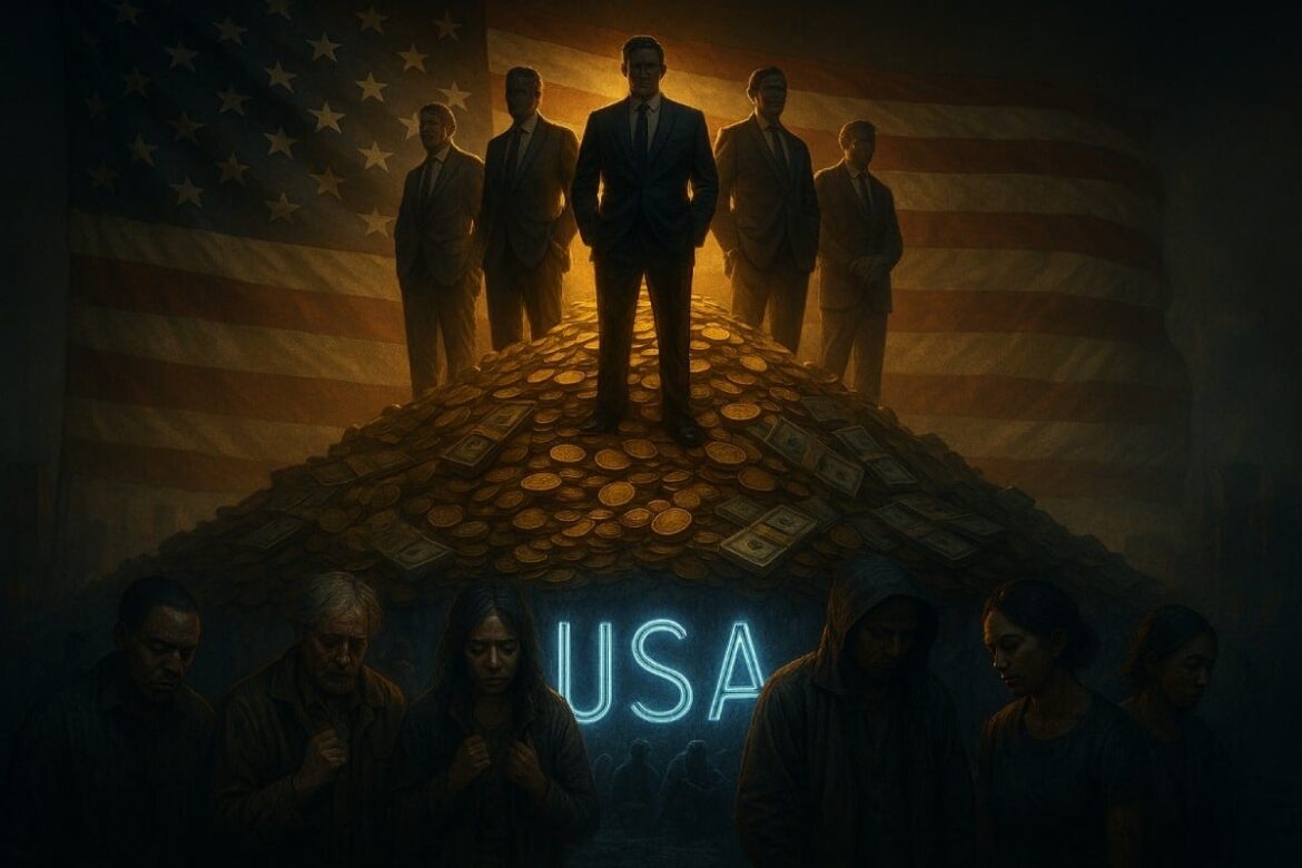 Десять миллиардеров заработали состояние, 40% людей в США живут в бедности. «Это феодализм XXI века»
