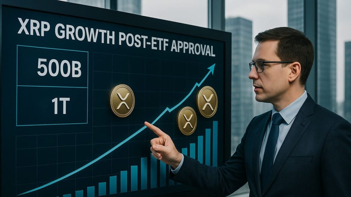 Финансовый эксперт прогнозирует цену XRP после дебюта новых ETF. Увеличение может варьироваться от $500 млрд до $1 трлн.
