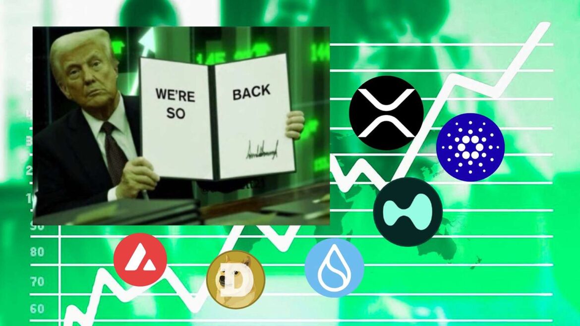 Эти криптовалюты могут взлететь до небес, когда правительство США вернется. Возвращение бычьего рынка?
