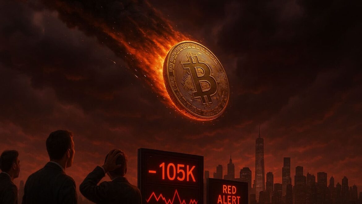 Почему биткойн упал ниже 105 000? долларов? «Красный Октябрь» произвел фурор. Вот что может быть дальше
