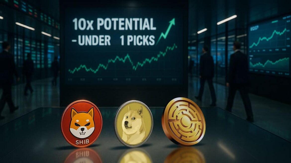 Три перспективные криптовалюты до 1 доллара — SHIB, DOGE, MTAUR. У всех из них есть шанс повторить 10-кратное увеличение XRP, несмотря на запуск нескольких ETF.
