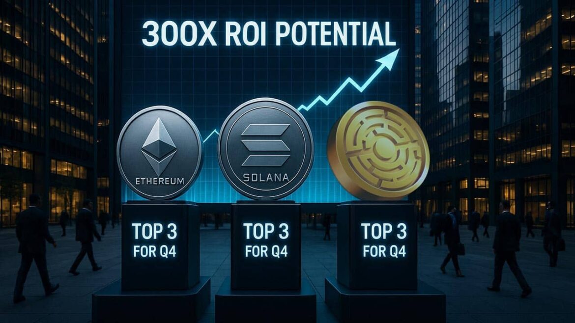 Три перспективные криптовалюты на четвертый квартал 2024 года с потенциалом роста в 300 раз
