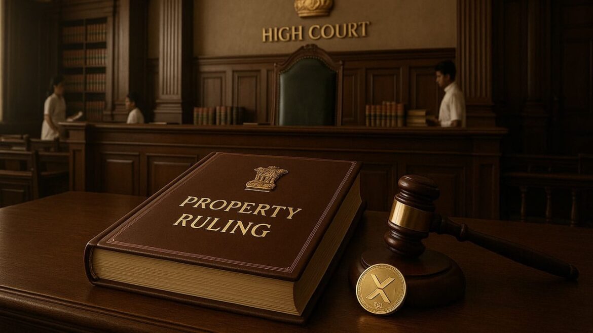 Верховный суд Индии классифицирует XRP как собственность
