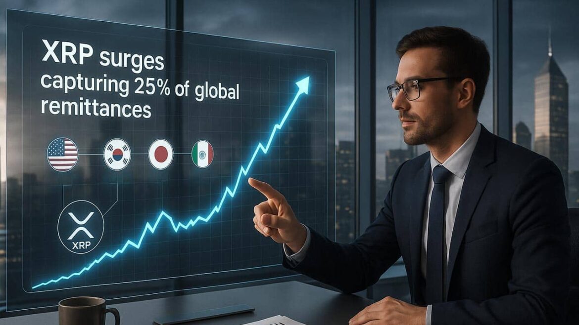 Вот возможная цена XRP, если он обрабатывает 25% мировых денежных переводов
