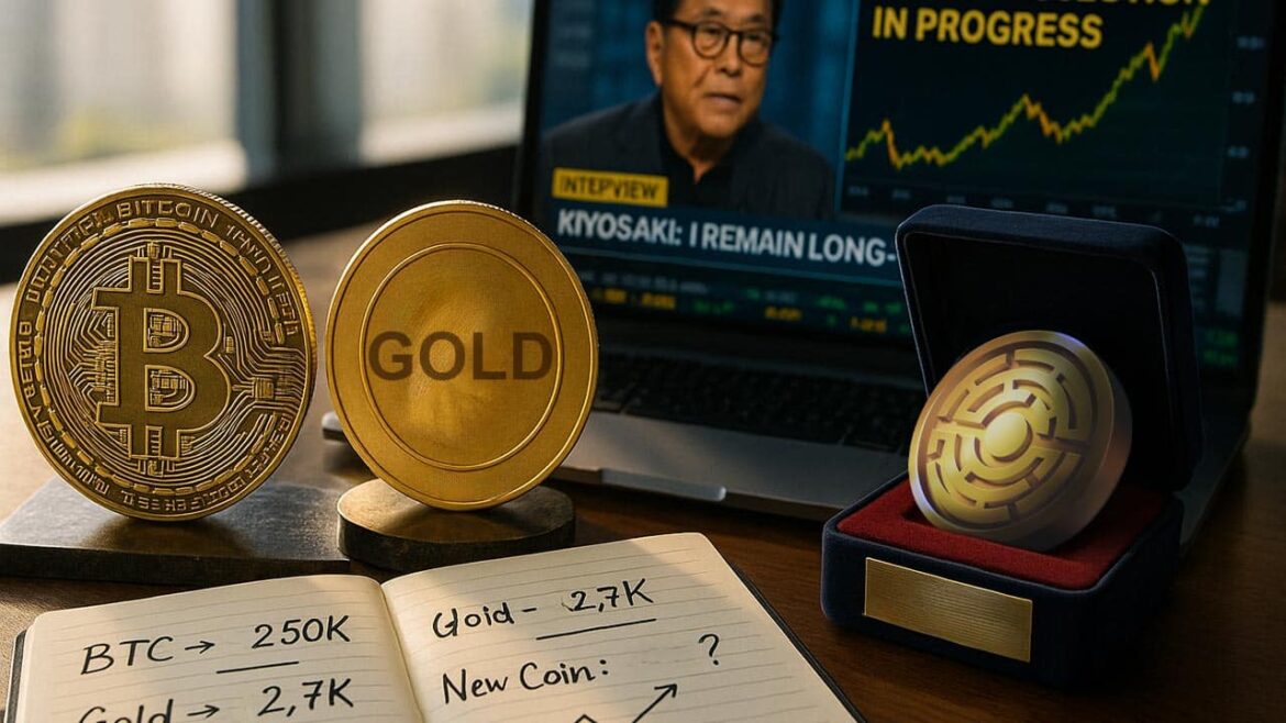 Возвращение бычьего рынка биткойнов? Кийосаки нацелился на BTC за 250 000. долларов и золото на 27 тысяч. долларов. Одна новая монета может превратить 100 долларов в 9000 долларов.
